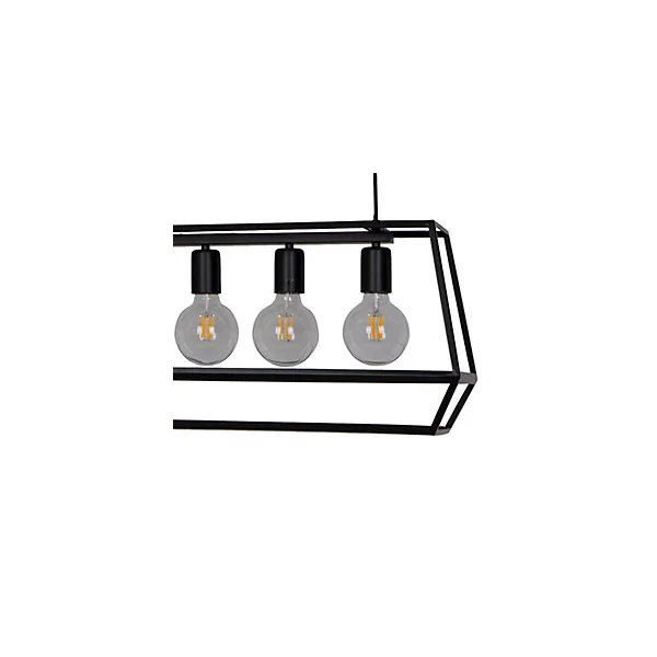 Suspension Nantan GoodHome E27 noir mat