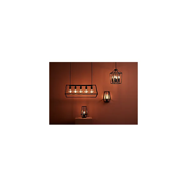 Suspension Nantan GoodHome E27 noir mat