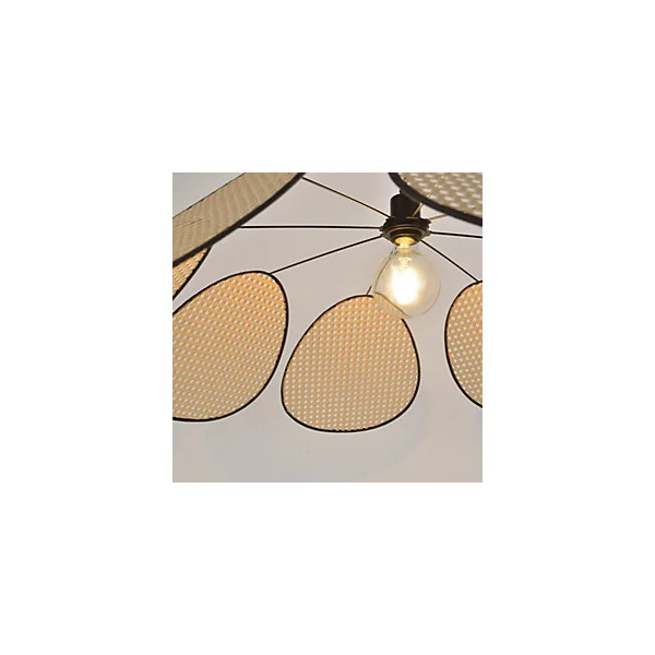 Suspension Naytto E27 IP20 60W ø.100 x H. 120 cm Corep coloris naturel