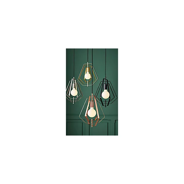 Suspension Nedoki 35cm E27 IP20 cuivre