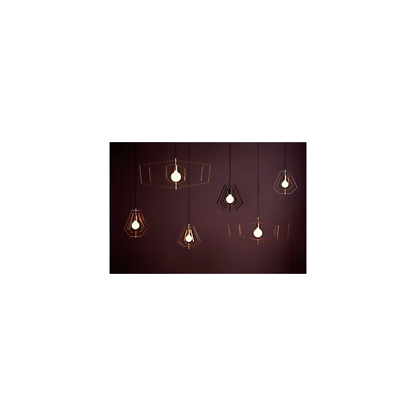 Suspension Nedoki 35cm E27 IP20 cuivre