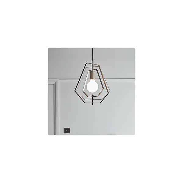 Suspension Nedoki GoodHome E27 argent