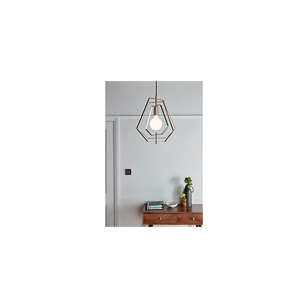 Suspension Nedoki GoodHome E27 argent