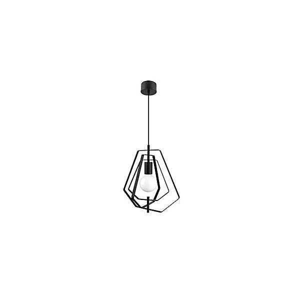 Suspension Nedoki GoodHome E27 noir mat