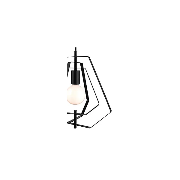 Suspension Nedoki GoodHome E27 noir mat