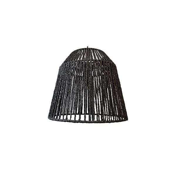 Suspension Ninetta E27 40W IP20 noir Dunalux L.120 x H.30 cm