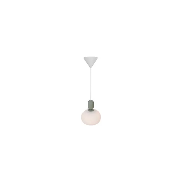 Suspension Notti E27 IP20 25W Nordlux vert olive L.20 x l.20 x H.23.8 cm
