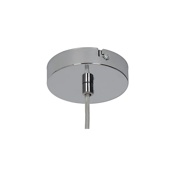 Suspension Phaidros GoodHome E27 argent brillant