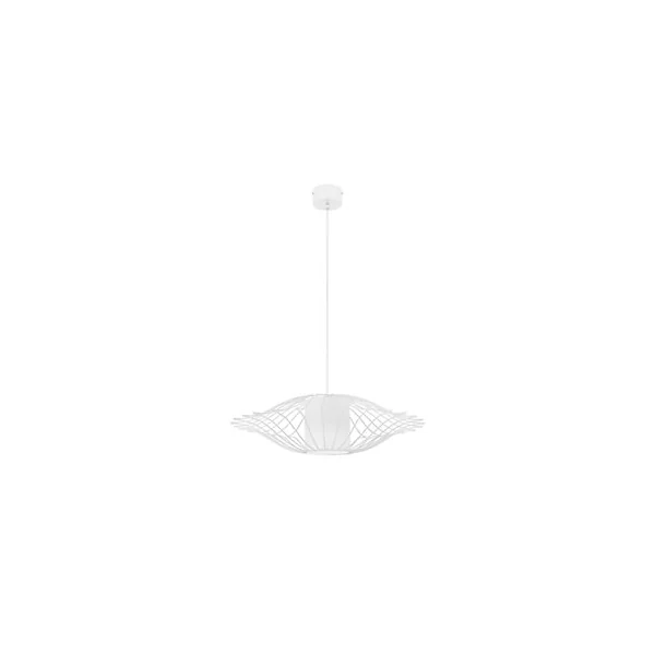 Suspension Quaoar E27/60W IP20 Ø 60 cm blanc