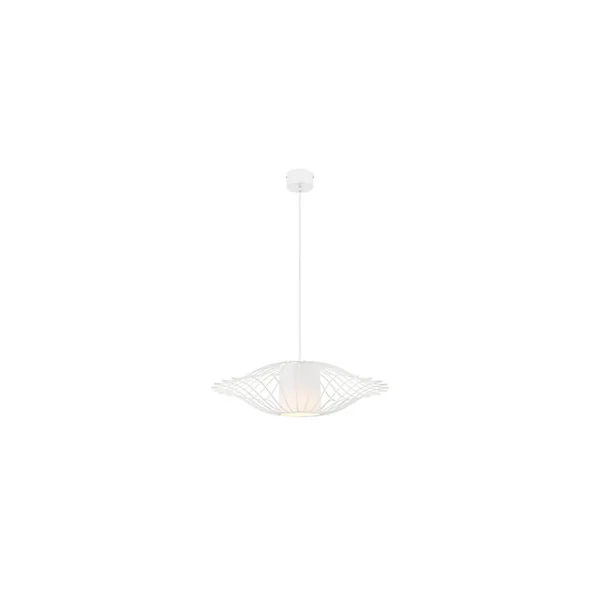 Suspension Quaoar E27/60W IP20 Ø 60 cm blanc