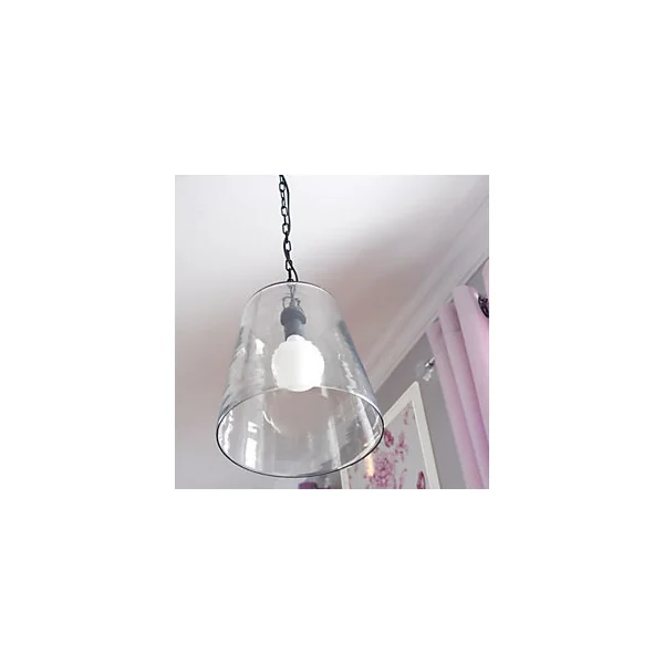 Suspension Reykjavik noir l.38 x H.45 cm