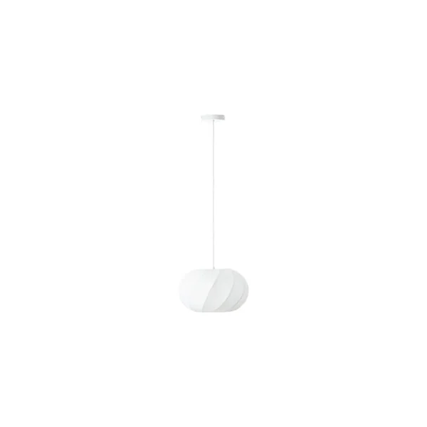 Suspension ronde Molly blanc mat H.120cm IP20 E27 20W Brilliant