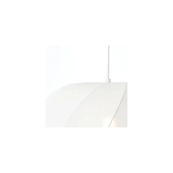 Suspension ronde Molly blanc mat H.120cm IP20 E27 20W Brilliant