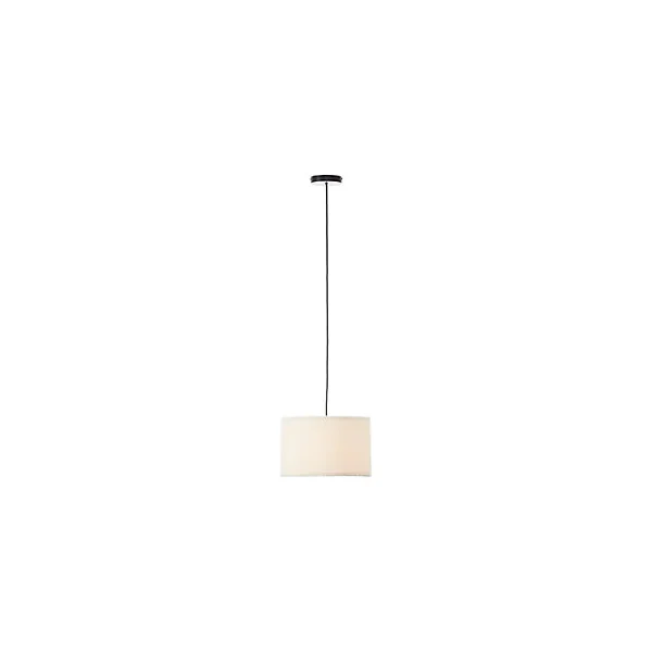 Suspension ronde Teddy coton bouclette beige Ø35cm IP20 E27 20W Brilliant