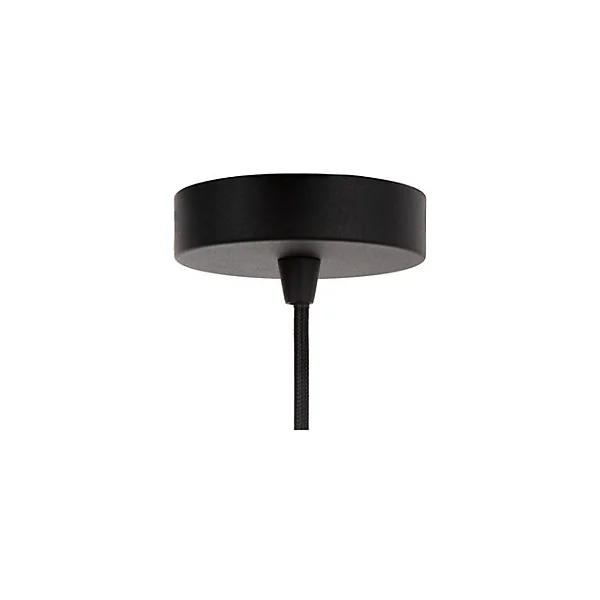 Suspension ronde Tribute tissu beige crème IP20 E27 40W Ø60 x H.180cm Lucide