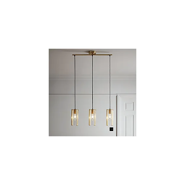 Suspension Saiphi 3 ampoules E27 IP20 or