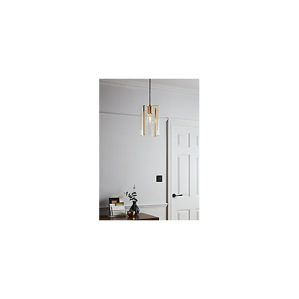 Suspension Saiphi GoodHome E27 or brillant
