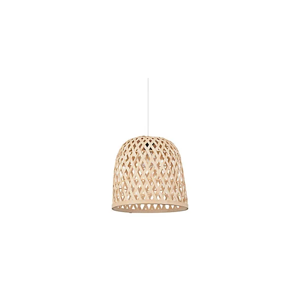 Suspension Sakura E27 IP20 ∅35cm Corep bambou naturel