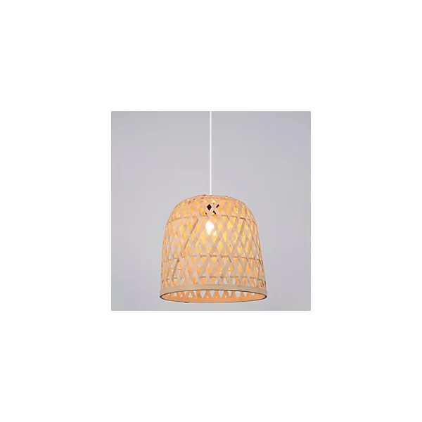 Suspension Sakura E27 IP20 ∅35cm Corep bambou naturel