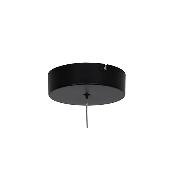 Suspension Samana LED intégrée 800lm 13W ⌀29xL.14xH.110cm noir Goodhome