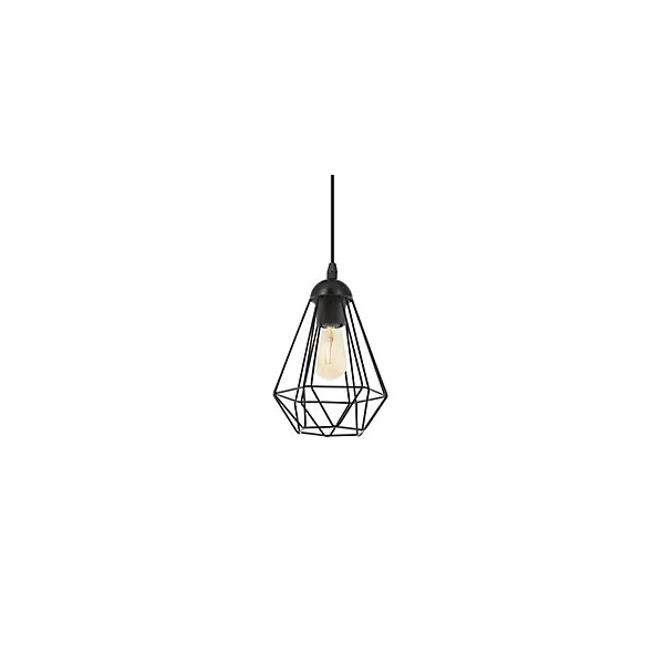 Suspension Smertrio 3 lampes E27 IP20 noir