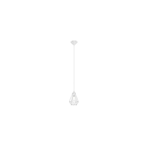Suspension Smertrio GoodHome E27 blanc mat