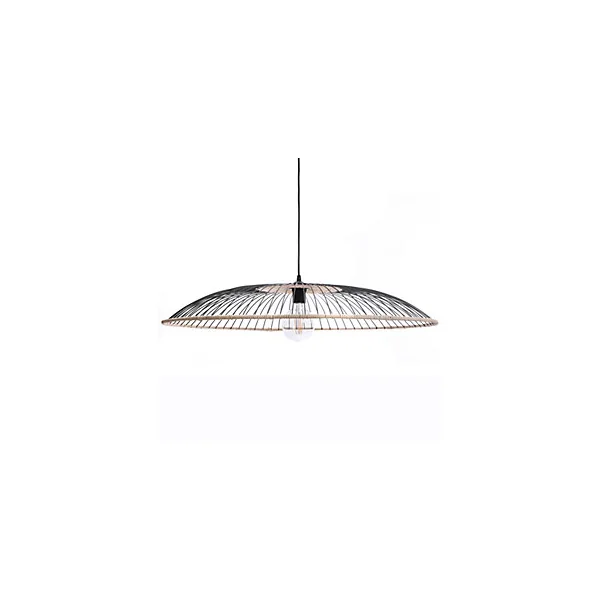 Suspension Soliflore Lussiol ⌀80cm noir
