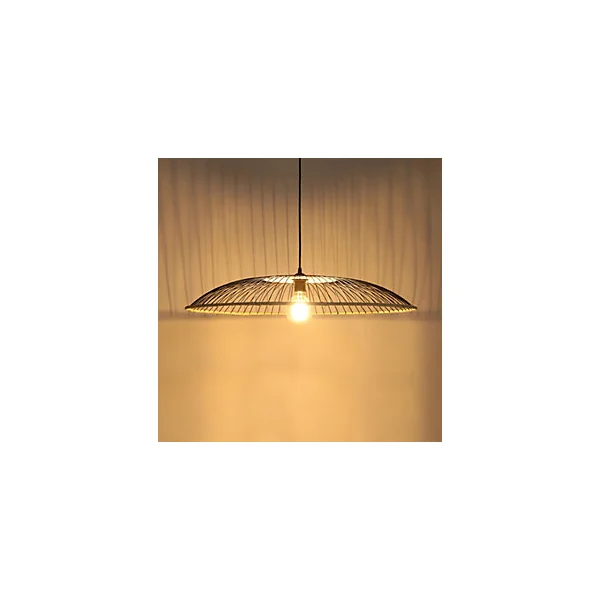 Suspension Soliflore Lussiol ⌀80cm noir