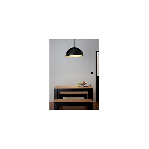 Suspension Songor E27 IP20 noir 50cm