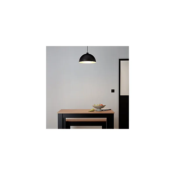 Suspension Songor GoodHome noir 38cm IP20 E27