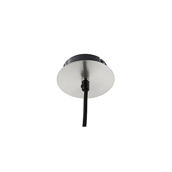 Suspension Suartone LED intégrée argent