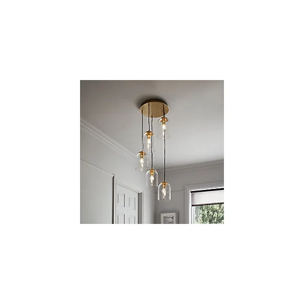 Suspension Thestias 5 ampoules E14 IP20