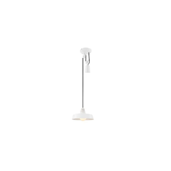 Suspension Yarra GoodHome E27 blanc mat