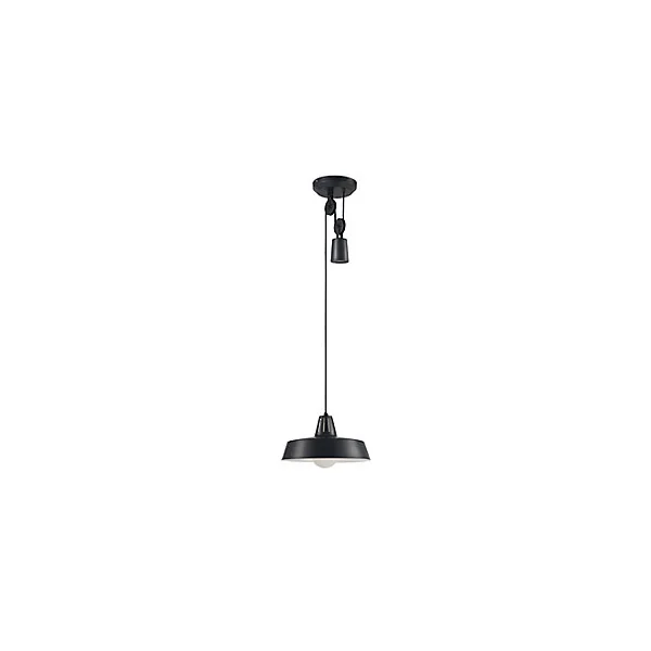 Suspension Yarra GoodHome E27 noir mat