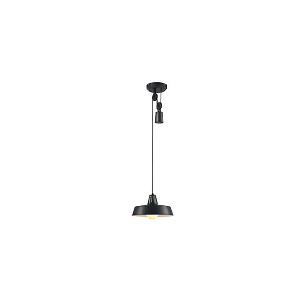 Suspension Yarra GoodHome E27 noir mat
