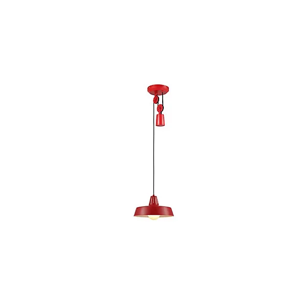 Suspension Yarra GoodHome E27 rouge mat