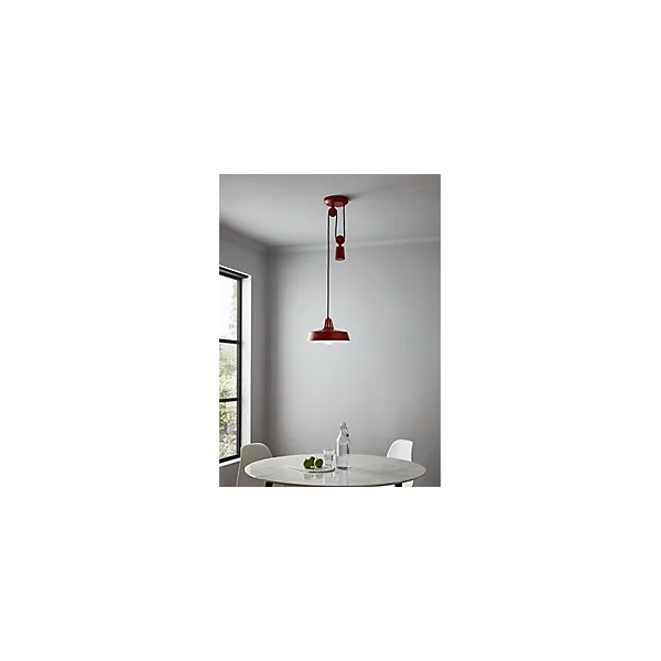 Suspension Yarra GoodHome E27 rouge mat