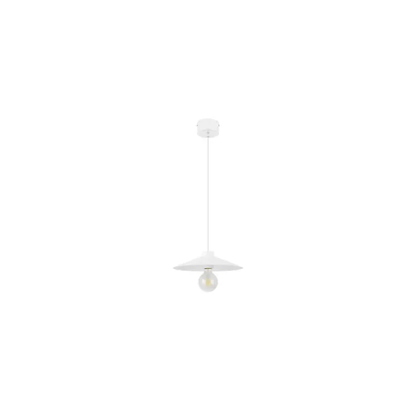 Suspension Zanbar GoodHome blanc IP20 E27