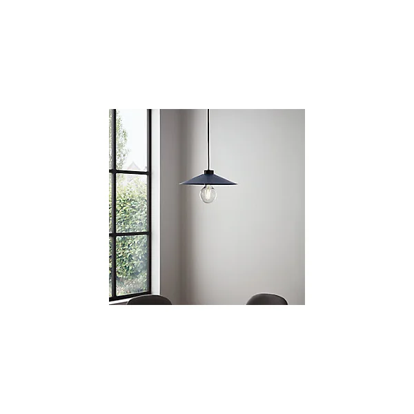 Suspension Zanbar GoodHome IP20 E27 bleu