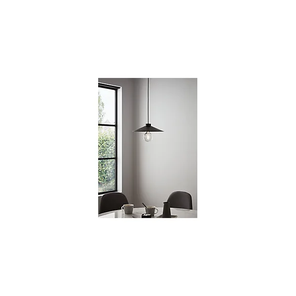 Suspension Zanbar GoodHome noir IP20 E27