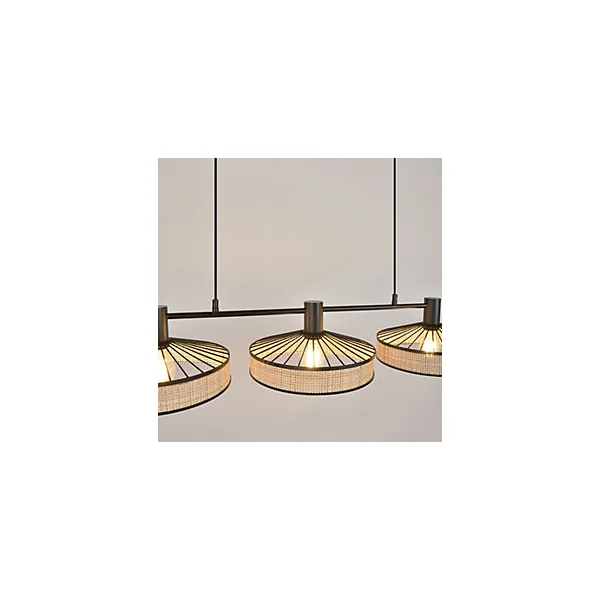 Suspension Zelie 3 lumières E27 40W IP20 L.100xH.113cm Corep