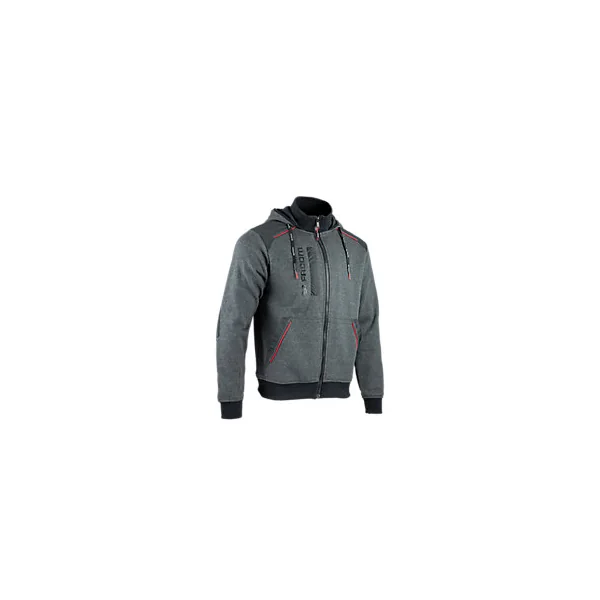 Sweatshirt à capuche zippé Facom Jumper gris taille 5