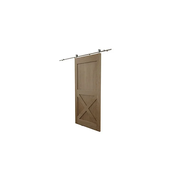 Système coulissant 1 pour porte en bois