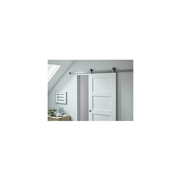 Système coulissant 2 pour porte en bois
