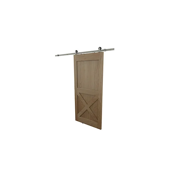 Système coulissant 2 pour porte en bois