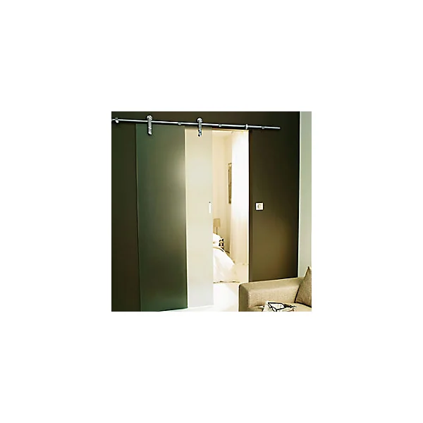 Système coulissant pour pose applique porte verre Soyo