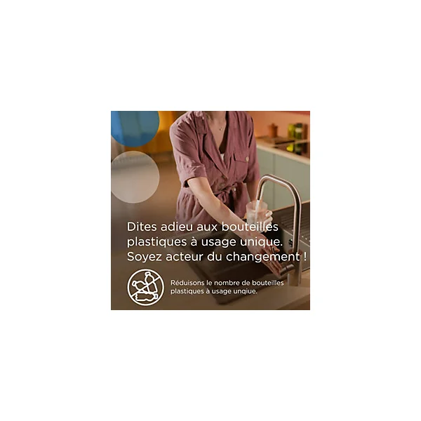 Système de filtration d'eau sous évier Brita Mypure SLIM V-MF