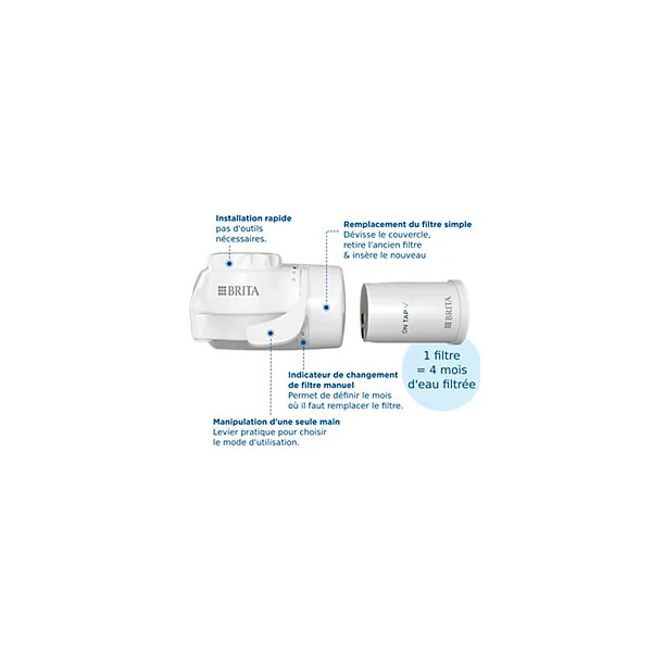 Système de filtration sur robinet Brita ON TAP V