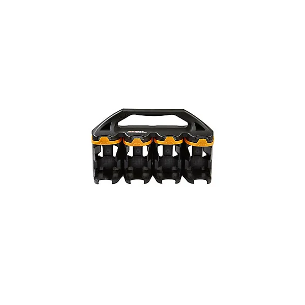 Système de support pour casiers QuestSystem en plastique avec 4 compartiments