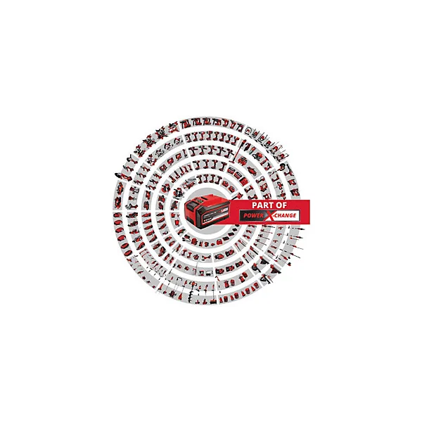 Système Double Batterie 2,5 Ah Power X-Change Einhell (Compatible avec tous les appareils Power X-Change)